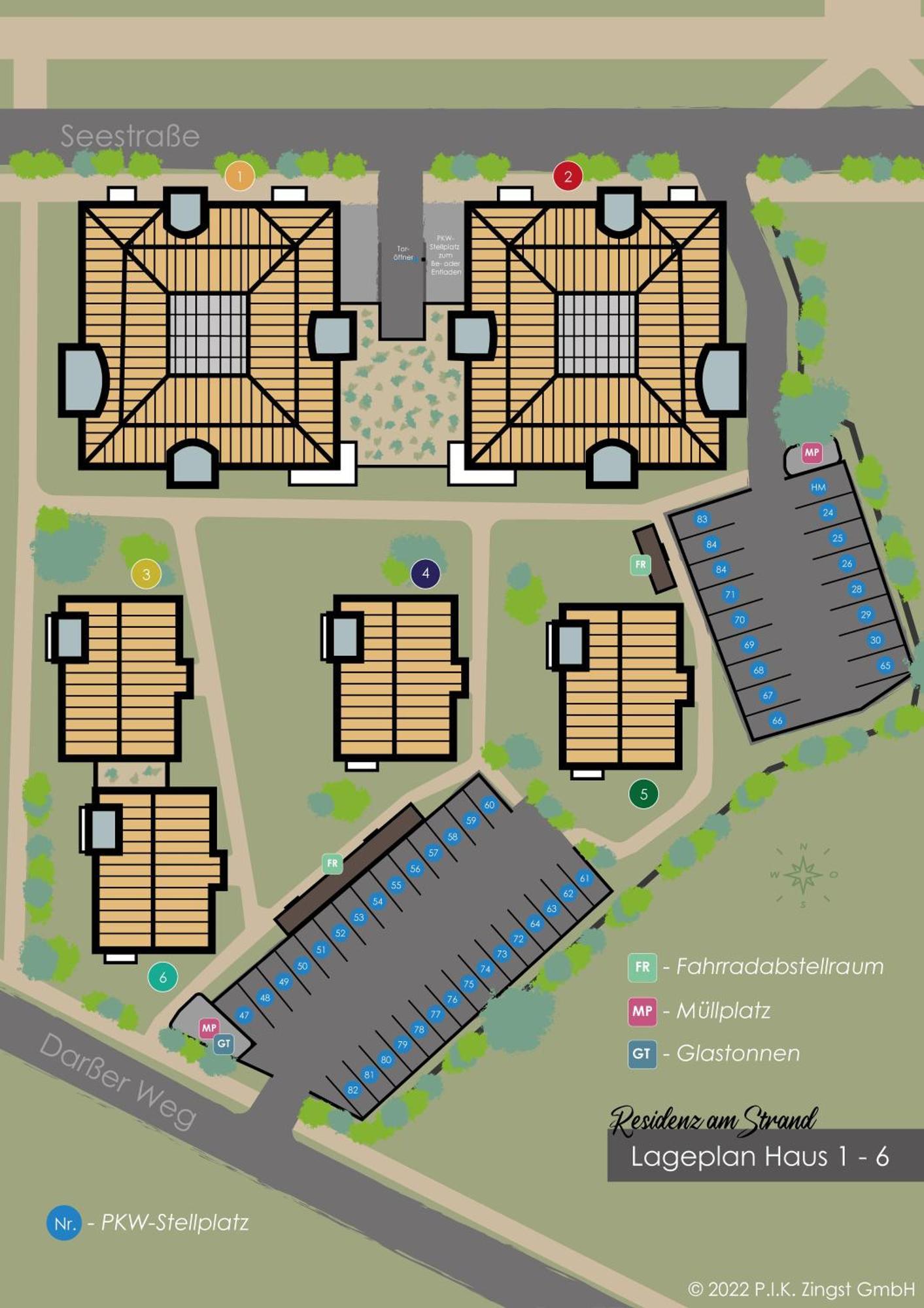 Residenz Am Strand Wohnung 6-74 Zingst Zewnętrze zdjęcie